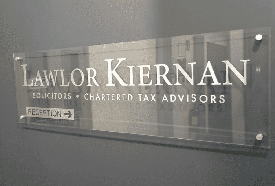 Acrylic signage Dubai