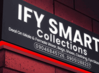 shop signboard Dubai